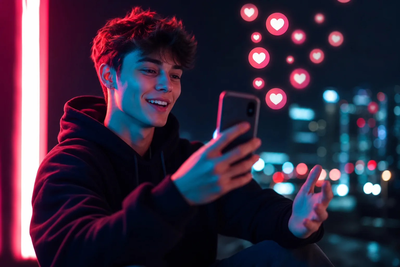 Instagram app engagement and growing social community