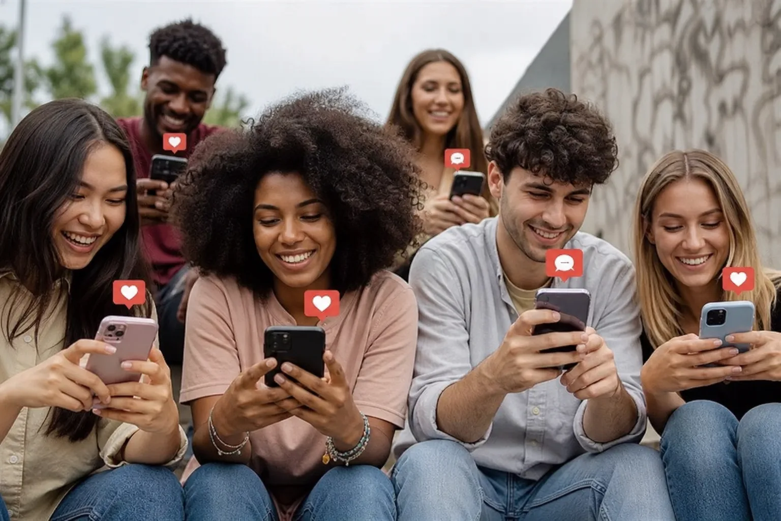 TikTok app engagement and growing social community